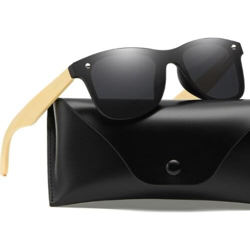 High Quality Wooden Polarized Sunglasses for Men 2021 Luxury Spring Feet Driving Outdoor Retro Bamboo Sunglasses Summer Eyewear