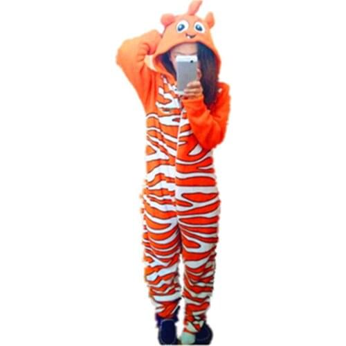 Unisex Anime Cartoon Fish Nemo Pajama Animal Clownfish Onesies Cosplay Nemo Costume For Adults One Piece Sleepwear For Party
