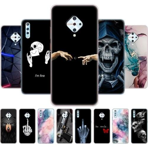 For VIVO V17 Phone Case on Vivo V17 Neo V 17 V17Neo VIVOV17 Cover Silicon Soft TPU Back Coque Protective 6.38 Inch Shell