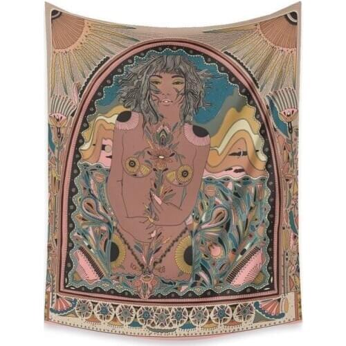 Women Hippie Decor Wall Hanging College Dorm Dorm Room Decor Tapestry Wall Hanging Anime Witchcraft USA Dropper Only