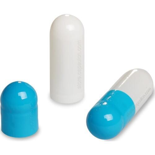 10,000pcs/pack) Blue White 0# Empty Gelatin Capsule,Medicine Capsule,Separated or Joined capsule