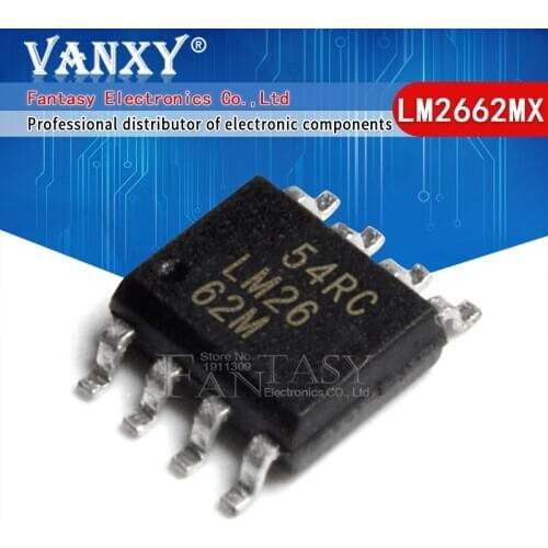 10pcs LM2662MX SOP-8 LM2662 SOP8 LM2662M SOP 2662M