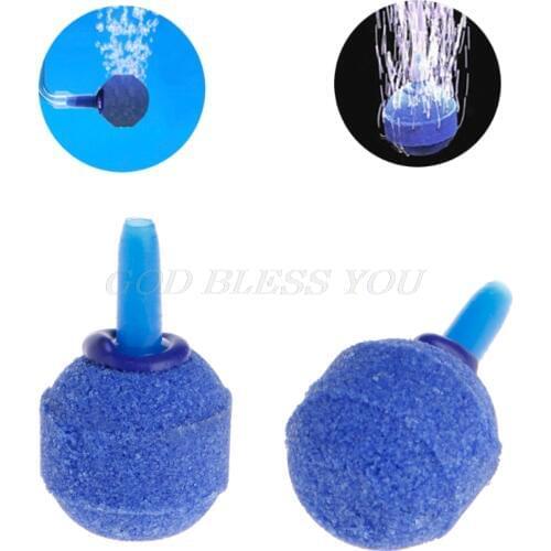 Air Stone Bubble Aquarium Fish Tank Pump Hydroponics Aerator Diffuser Ball Shape Oxygen Mineral Bubbles Accessories