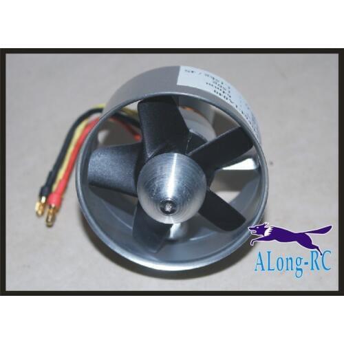 Free shipping Aluminum 64mm EDF 5blades RCLADER LEDF64-1A040 5blades (about 1150g thrust) for EDF airplane rc model PLANE