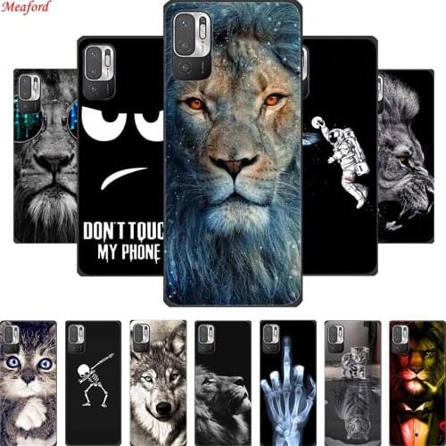 For Xiaomi Redmi Note 10T Case Black Silicone Soft Back Cover Case For Redmi Note 10 10T Phone Cases Cover Note10T 10 T 5G Funda