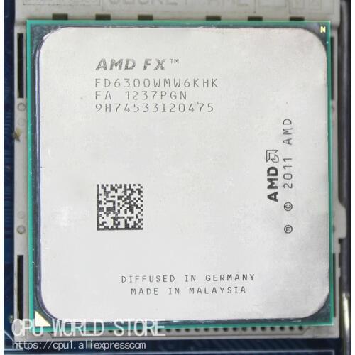 AMD FX 6300 AM3+ 3.5GHz/8MB/95W FX serial pieces FX-6300 Six Core CPU processor working 100