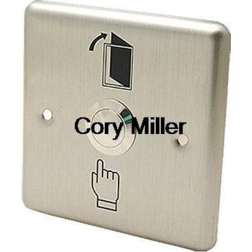 Gate Door Stainless Steel Push Button Request Exit Switch