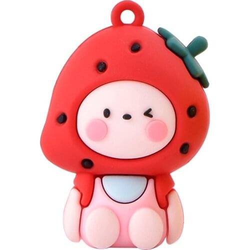 2021 Fruit Animal Soft Plastic Cartoon Doll Figurine Home Decoration Accessories Fairy House Garden Miniatures Christmas Gift