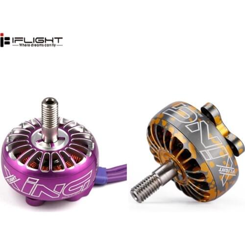 IFlight Xing 2306 Brushless Motor 2-4S 2450kv 2750KV 1700KV Colorful Orange /Pin CNC PFV motor For RC DIY FPV Racing Drone