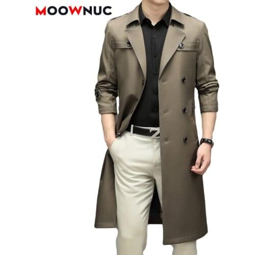 Мужские тренчи Moownuc China At AliExpress