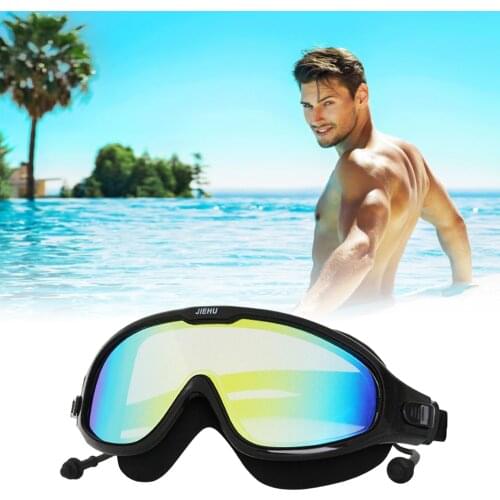 Professional Swimming Waterproof Soft Silicone Glasses Swim Eyewear Protector Anti-Fog UV Men Women Goggles For Men Women