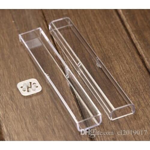 Crystal Acrylic Microblading Pen Box Caneta Microblading Tebori Display And Storage Box Brow Manual Tattoo Supplies