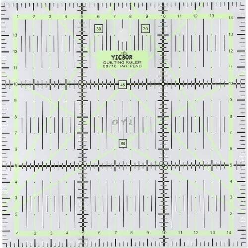 Transparent Quilting Sewing Patchwork Ruler Cutting Tool Tailor Craft DIY