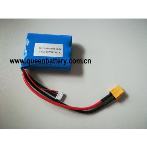 RC helicopter drone model aircraft 3S1P 18650 10.8V 11.1V 12V MJ1 35E GA M35A QB18650 3350mAh 3500mah w/XT60 w/JST BATTERY PACK