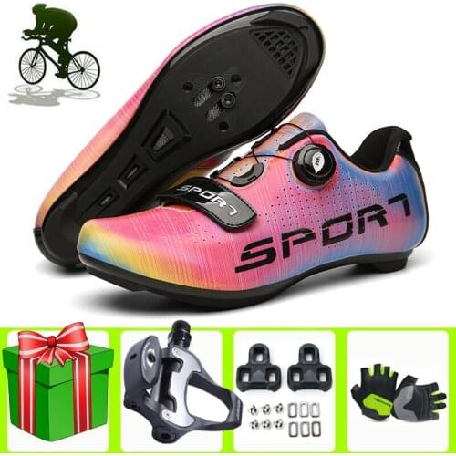 Road Bike Cycling Shoes Bicycle Sapatilha Ciclismo Women SPD-SL Competition Sneakers Men Sport Zapatillas Bicicleta Carretera