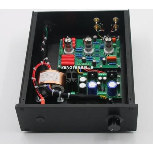 HiFi 12AU7 Tube Stereo Preamplifier Home Audio Preamp Refer JADIS JP200 Circuit