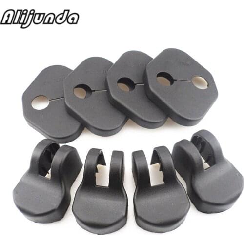 Car door lock protective cover + door control arm cover cover for honda fit caz accord city odyssey crosstour cr-v crv civic