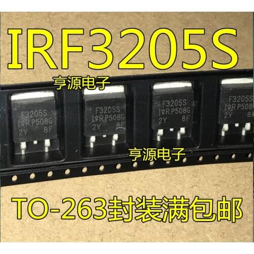 100% New&original In Stock 5pcs/lot IRF3205STRLPBF IRF3205S F3205S TO263