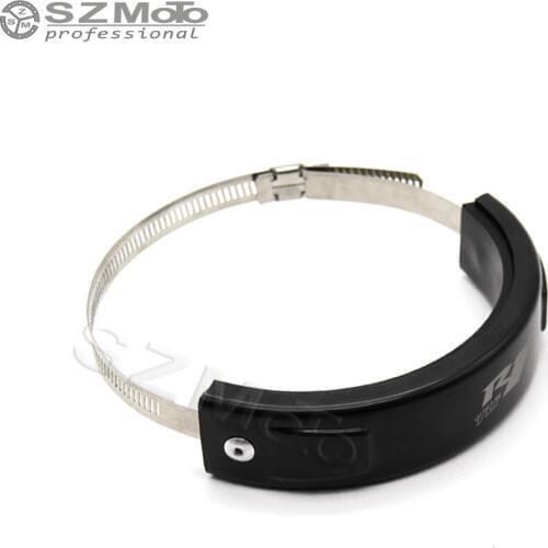 For YAMAHA YZFR1 YZF 2015 2014 Silencer Round Oval Exhaust Protector Can Cover Motorcycle SCOPE 100MM-140MM silicone Protect