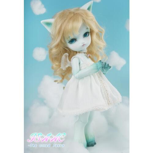 HeHeBJD Isaac -The Cloud Faery Sweetness Lovely cat big head free eyes shipping