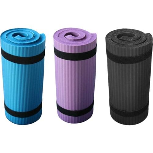 Yoga Mat Thick NBR Yoga Pad For Yoga Acupressure Mat Workout Training Abdominal Non-slip Exercise Pad Balanced Knee Pads