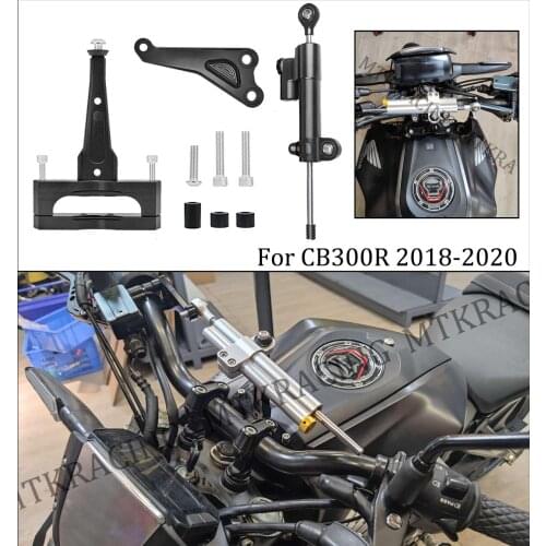 MTKRACING shock absorber mount cb300 shock absorber bracket for steering stabilization for honda cb150r cb300r cb 300r 2018-2020
