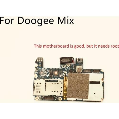 Doogee Mix Used Needs Root Mainboard 6G RAM+64G ROM Motherboard For DOOGEE MIX MTK Helio P25 Octa Core 5.5" 1280x720 Smartphone