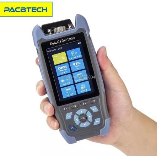 Mini pro OTDR Reflectometer 9 functions in 1 device OPM OLS VFL Event Map RJ45 Ethernet Cable Sequence Distance Tracker