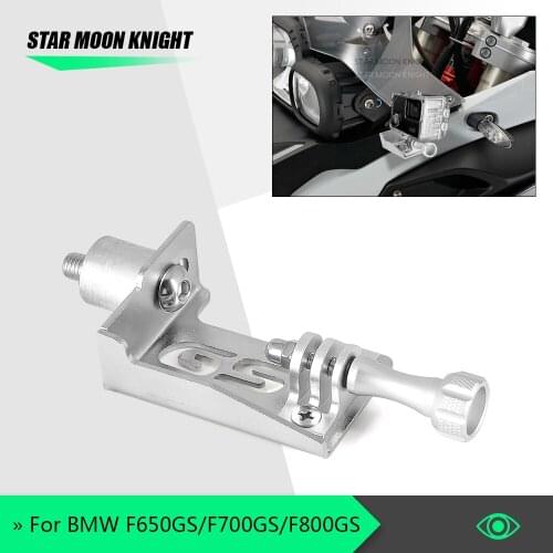 Motorcycle Holder Cam Camera Driving Recorder Bracket Front Camera Mount CamRack For BMW F650GS F700GS F800GS F 700 800 GS