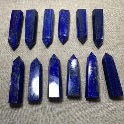 Natural Fluorite Crystal Colorful Striped Fluorite 4-9CM Quartz Crystal Stone Point Healing Hexagonal Wand Treatment Stone