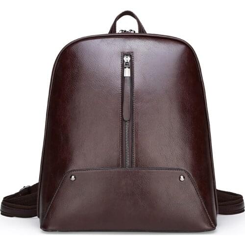 New High Quality Backpack Women Classic Zipper Decoration