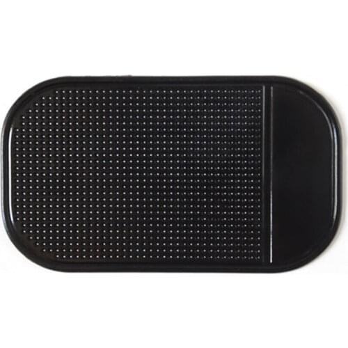 Wholesale 1pcs Car Anti-skid Mat Perfume Storage Sticker Black PU 13*7cm Car Interior Decoration Accessori Auto Anti-Slip Mat