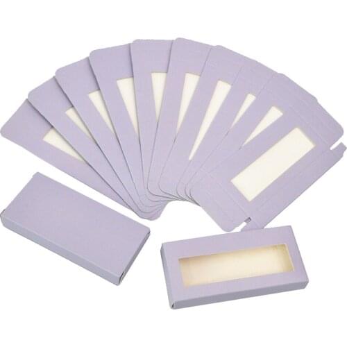 Wholesale False Paper Eyelashes Packaging Box Lashes Boxes Packaging Custom 25mm Mink Eyelashes Faux Cils Makeup Cases Vendors