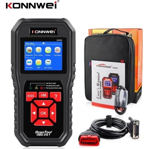 Professional OBD2 Scanner KW850 Auto Car Diagnostic Scanner Tools Check Engine Automotive OBDII Scanner Code Reader For All Cars