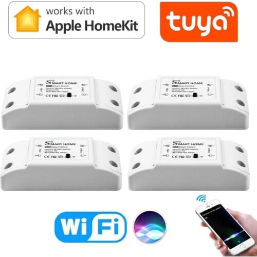 Smart Home House Wifi Wireless Remote Switch Breaker LED Light Lamp Controller For Apple Homekit/Tuya Amazon Alexa/Google Home