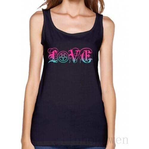 Yami Kawaii Pastel Goth Love Tank Top Humor Custom Vintage Spring Autumn Crew Neck Tops Tees Sexy Cute Vest