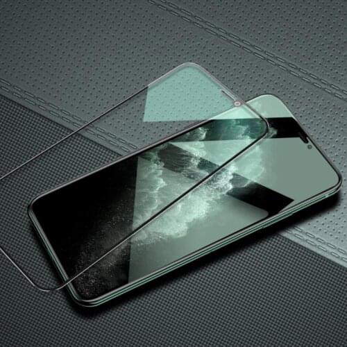 Anti-scratch 9H Full Cover Tempered Glass Mobile Phone Protective Film for iPhone 11 Pro Max