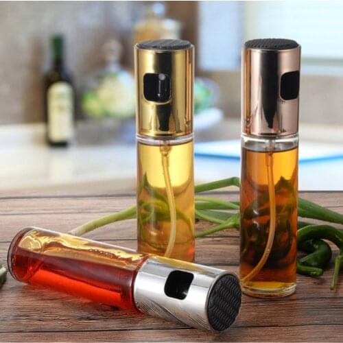 100ml Oil Spray Bottle Kitchen Cooking Baking Accessories Vinegar Mist Sprayer Barbecue Spray Bottle Cooking BBQ Tool