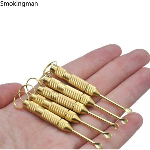 New hot-selling metal snuff bottle, portable detachable tobacco nail scoop, tobacco nail pipe accessories