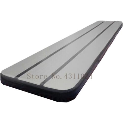 Free Shipping 6m 7m 8m Inflatable Gymnastics Mattress Gym Tumble Airtrack Floor Tumbling Air Track For Sale