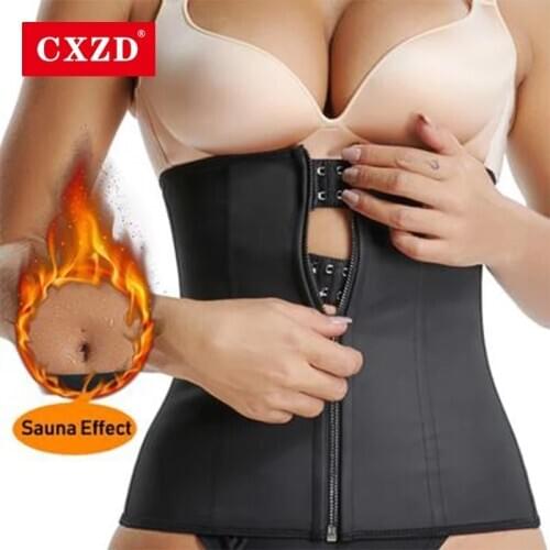 CXZD Women Underbust Shaper Belt Shapewear Waist Training Corsets/Cincher Zip&Hook Hourglass Body Shaper