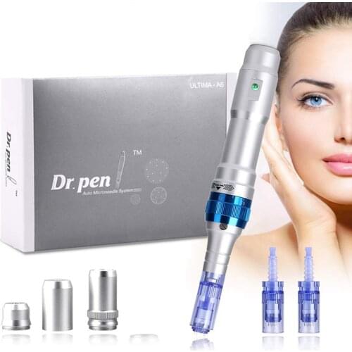 Electric Dr.Pen A6 Permanente Microblading Tattoo Needles Pen Makeup Machine Eyebrows Eyeliner Lips Micro Needling One Battery