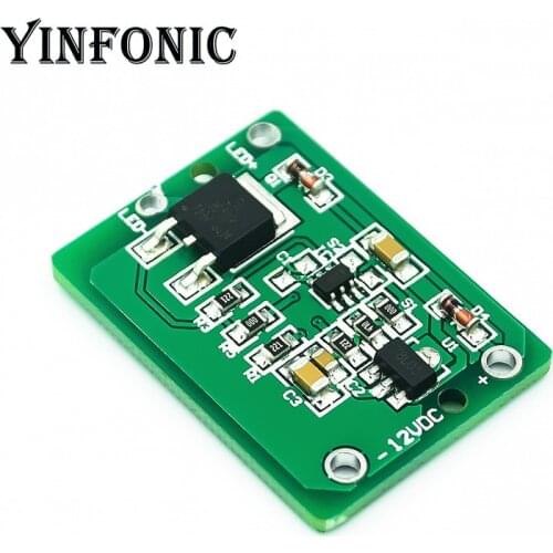 12V Capacitive Touch Switch Sensor Module Push Button Touching Key Module Jog Latch With Relay DC 6-20V 3A TTP223 module