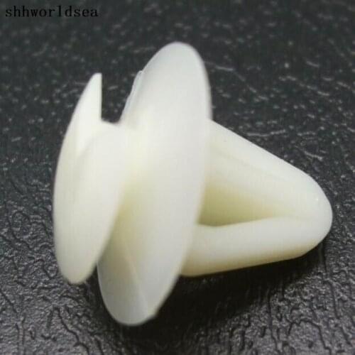 Shhworldsea Trim Panel Retainer Fasteter Clip Fits Into 8mm Hole For Mazda 9927-40-822 For Toyota 62581-14020