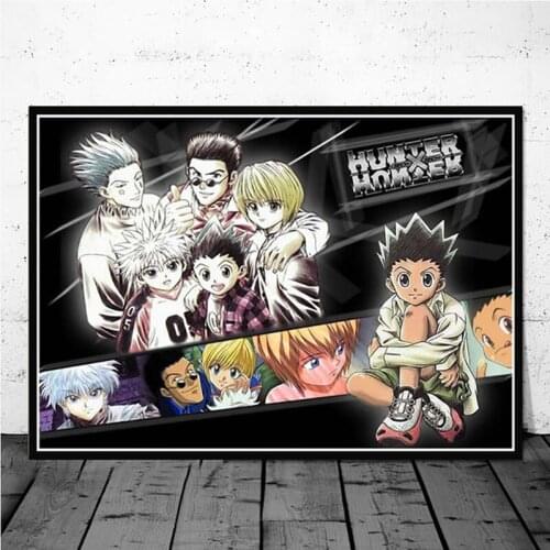 HD Print Painting Home Decor Hunter X Hunter Classic Japanese Anime Canvas Poster Pictures Modern for Living Room Frame Wall Art