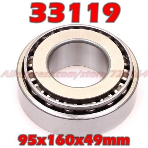 95x160x49 mm Tapered Roller Bearings 33119 3007719E HR33119J 33119JR 33119A E33119J 33119VC12 33119U 33119E 95*160*49