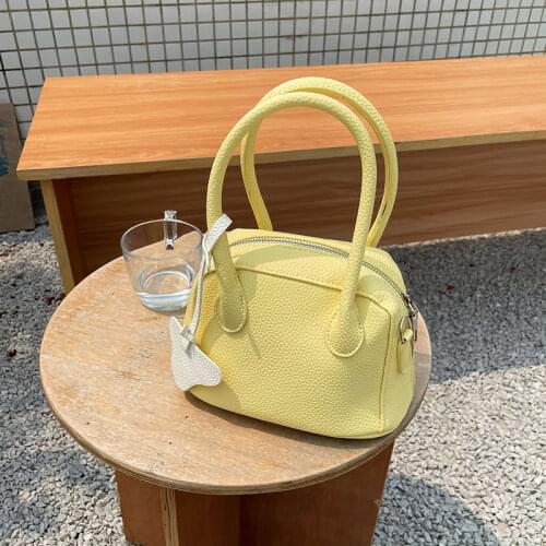 Fashion Shell Crossbody Bags for Women High Quality PU Leather Ladies Solid Color Shoulder Bag Female Small Tote Purse Handbags