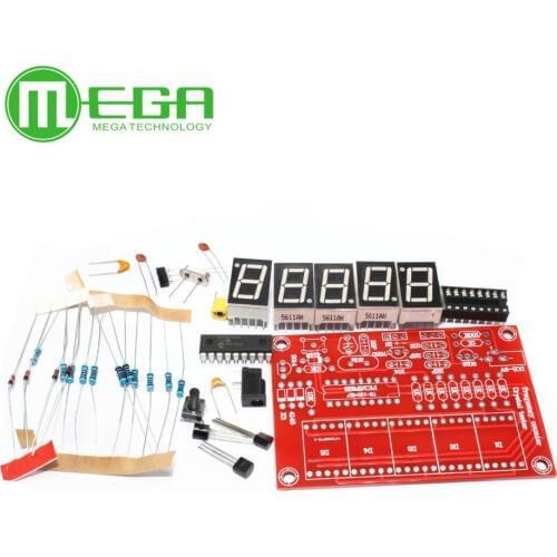DIY Kits RF 1Hz-50MHz Crystal Oscillator Frequency Counter Meter Digital LED tester meter