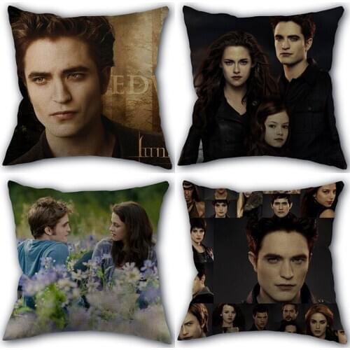 Custom New Twilight TV Pillowcase High Quality Home Textile Cotton Linen Fabric 45x45cm One Side Decoration Pillow Covers