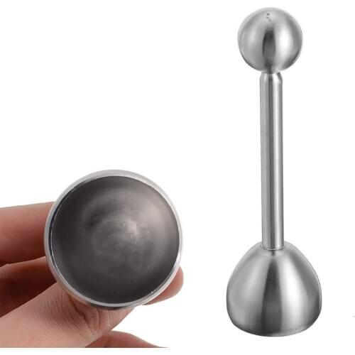 Stainless Steel Eggshell Opener Boiled Raw Egg Cutter Easy Egg Topper Opener Safety For Child Breakfast Kitchen Tool